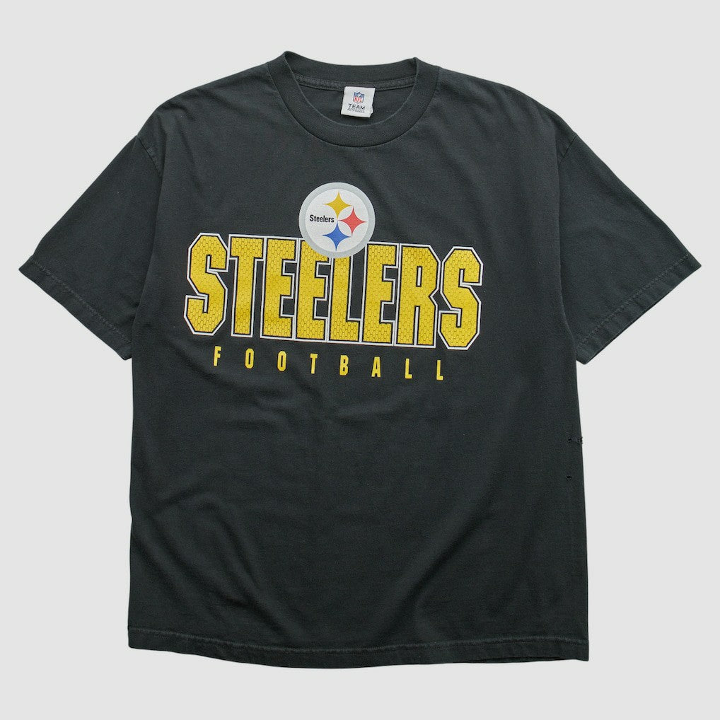 Pittsburgh Steelers NFL 2010s T-shirt Black Vintage - Fanatics