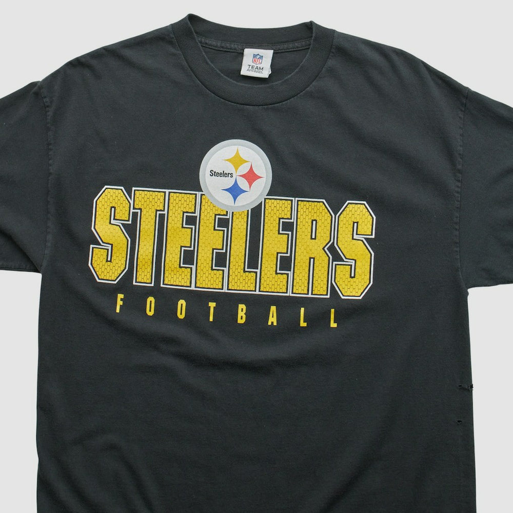 Pittsburgh Steelers NFL 2010s T-shirt Black Vintage - Fanatics