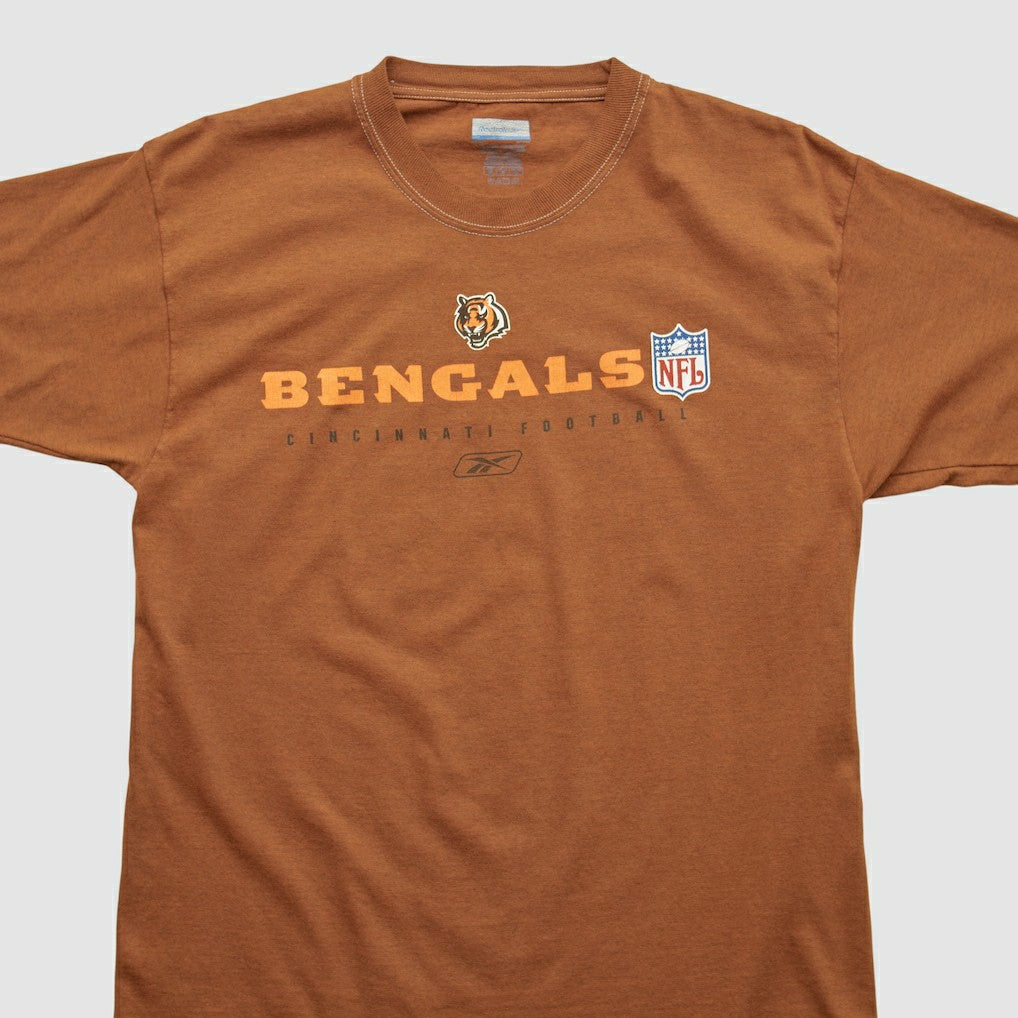 Cincinnati Bengals Reebok 2000s T-shirt Brown Vintage - Fanatics