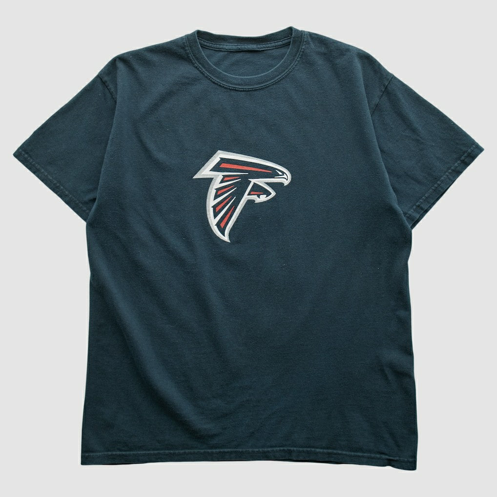 Atlanta Falcons 2000s T-shirt Navy Vintage - Fanatics
