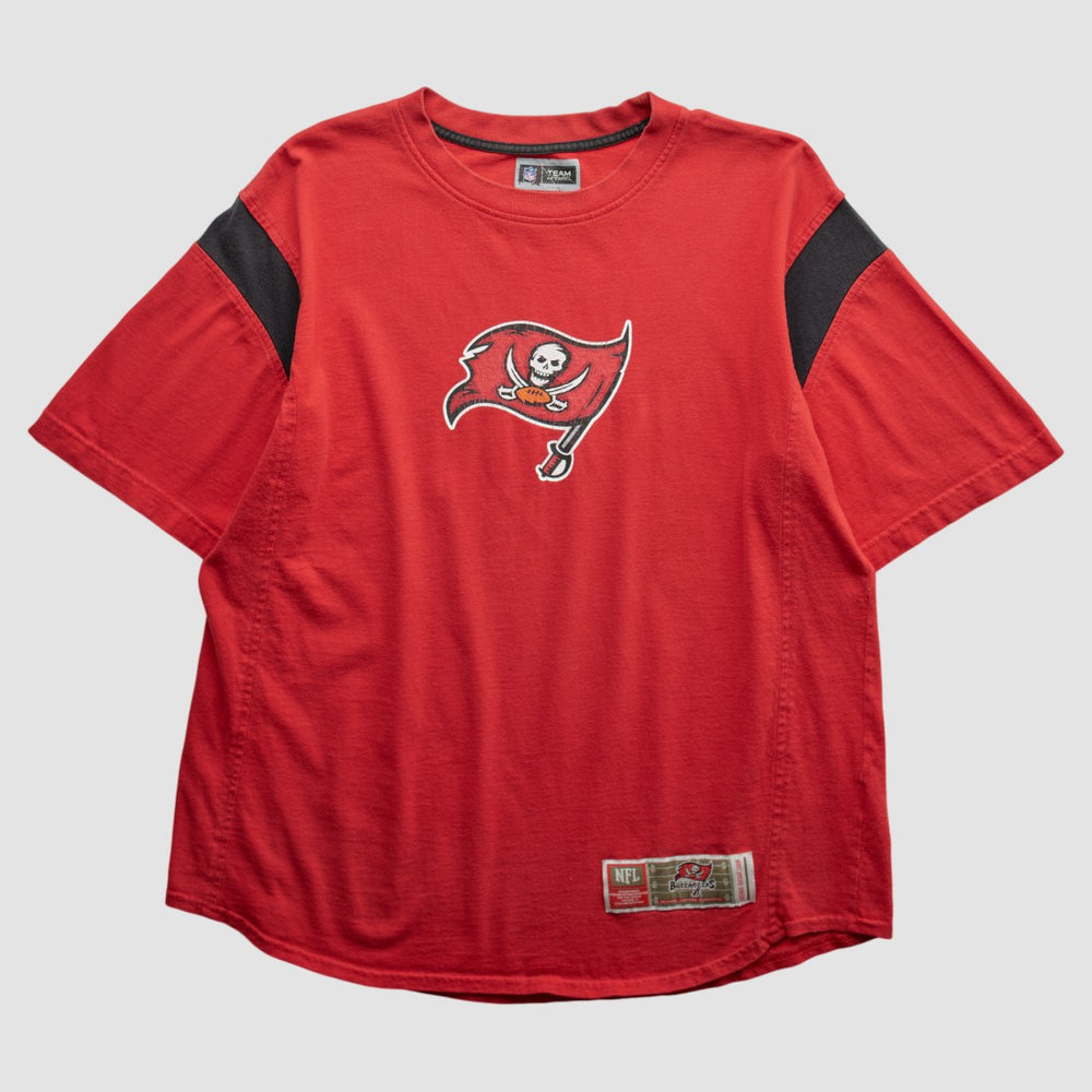 Tampa Bay Buccaneers NFL 2000s T-shirt Red Vintage - Fanatics