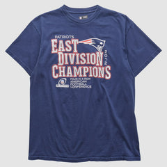 New England Patriots NFL 2012 T-shirt Navy Vintage - Fanatics