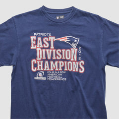 New England Patriots NFL 2012 T-shirt Navy Vintage - Fanatics
