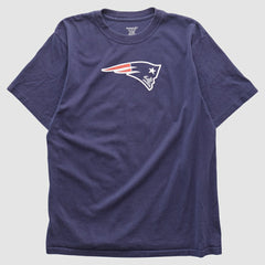New England Patriots Reebok 2000s T-shirt Navy Vintage - Fanatics