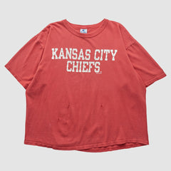 Kansas City Chiefs Champion 90s T-shirt Red Vintage - Fanatics
