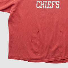 Kansas City Chiefs Champion 90s T-shirt Red Vintage - Fanatics