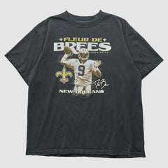 New Orleans Saints Reebok 2000s T-shirt Black Vintage - Fanatics