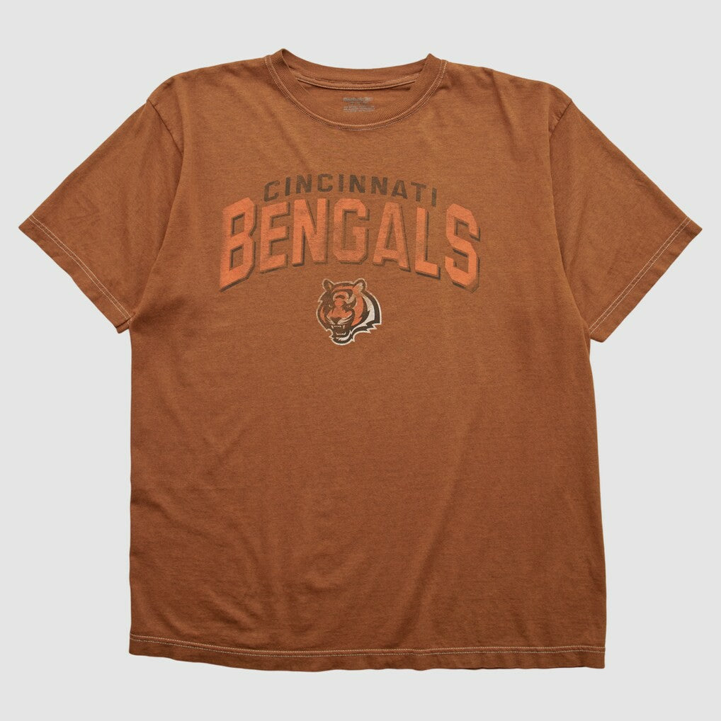 Cincinnati Bengals Reebok 2000s T-shirt Orange Vintage - Fanatics