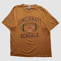 Cincinnati Bengals Champion 90s T-shirt Brown Vintage - Fanatics