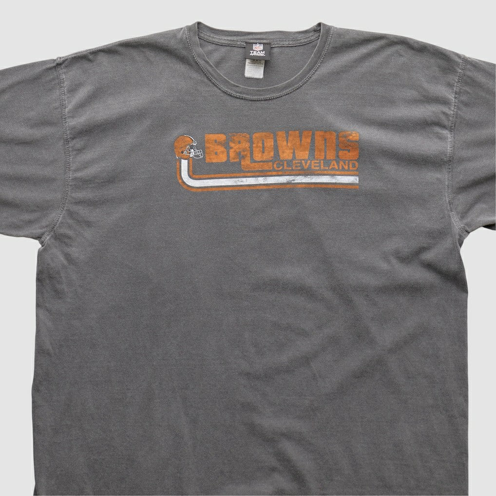 Cleveland Browns NFL 2010s T-shirt Charcoal Vintage - Fanatics