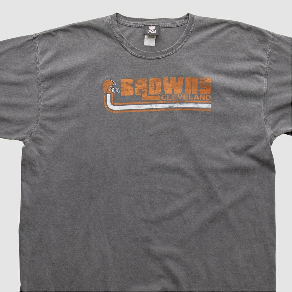 Cleveland Browns NFL 2010s T-shirt Charcoal Vintage - Fanatics