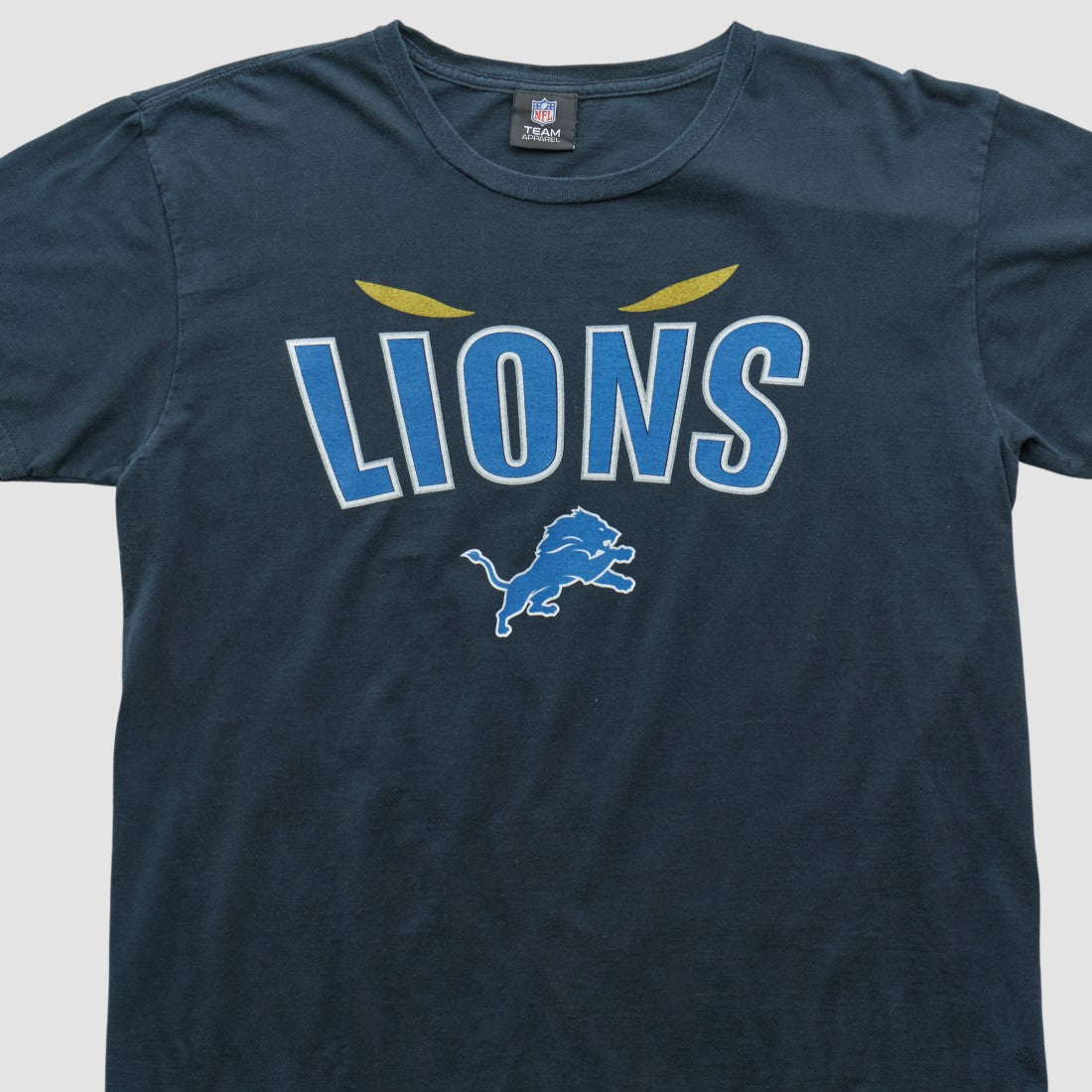 Detroit Lions NFL 2010s T-shirt Navy Vintage - Fanatics
