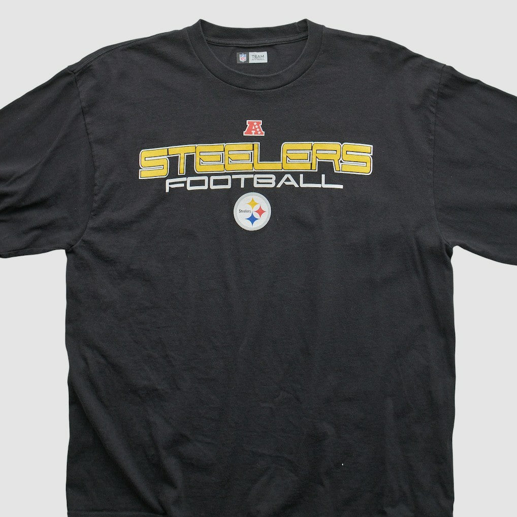 Pittsburgh Steelers NFL 2010s Long Sleeve T-shirt Black Vintage - Fanatics