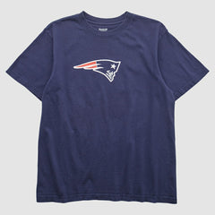 New England Patriots Reebok 2000s T-shirt Navy Vintage - Fanatics