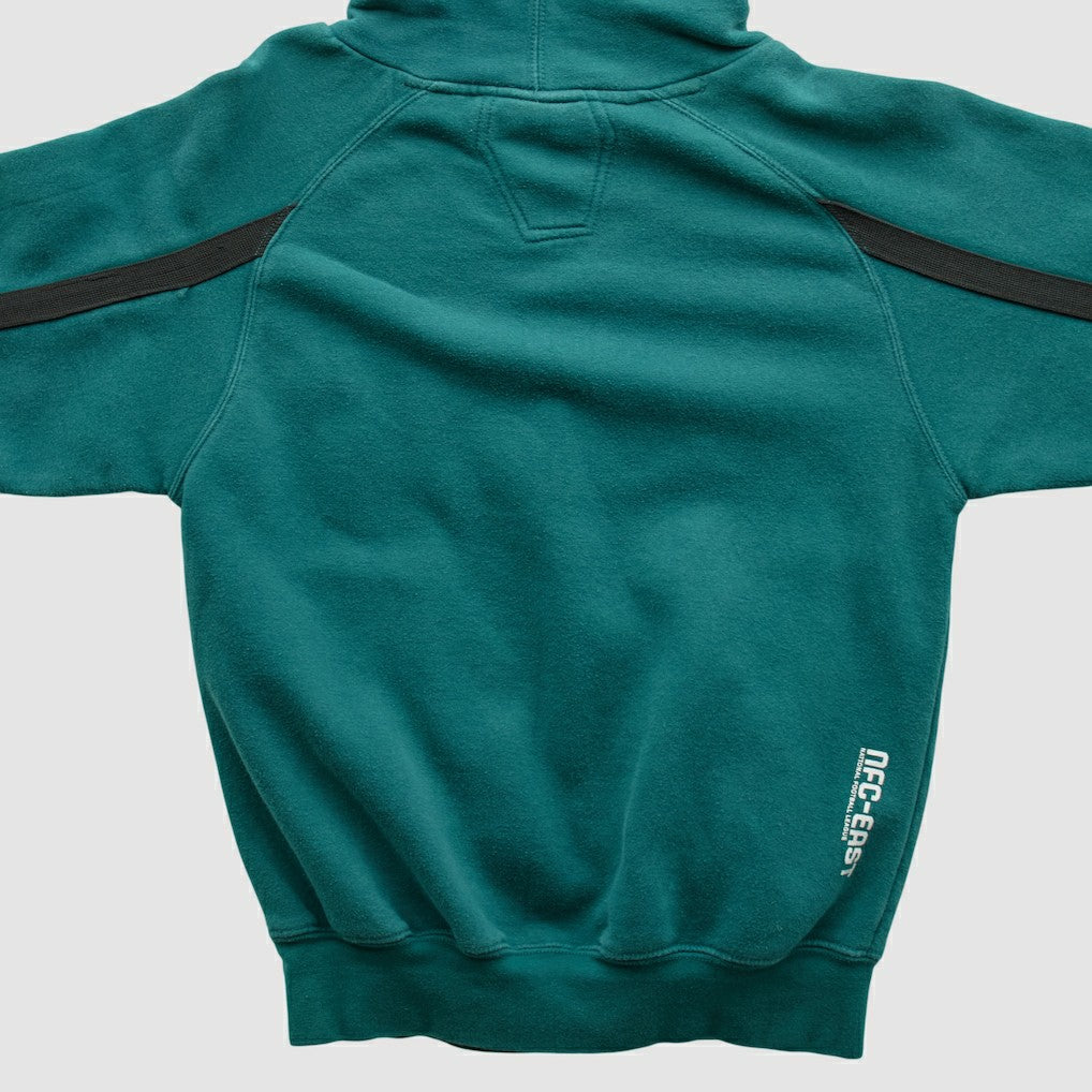 Philadelphia Eagles Reebok 2000s Hooded Pullover Sweatshirt Teal Vintage - Fanatics