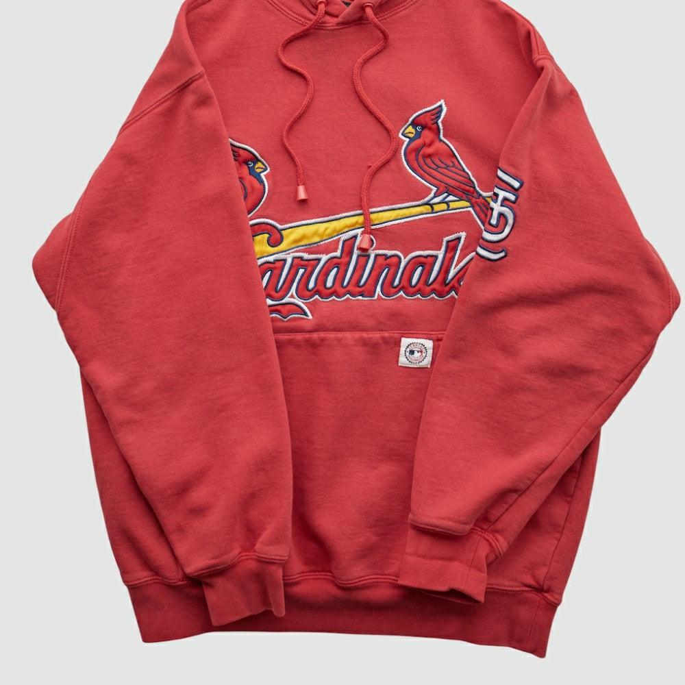 St. Louis Cardinals Stitches 2000s Hooded Pullover Sweatshirt for sale