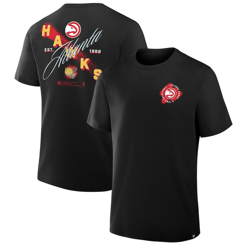 NBA - Atlanta Hawks SOS T-Shirt - Black