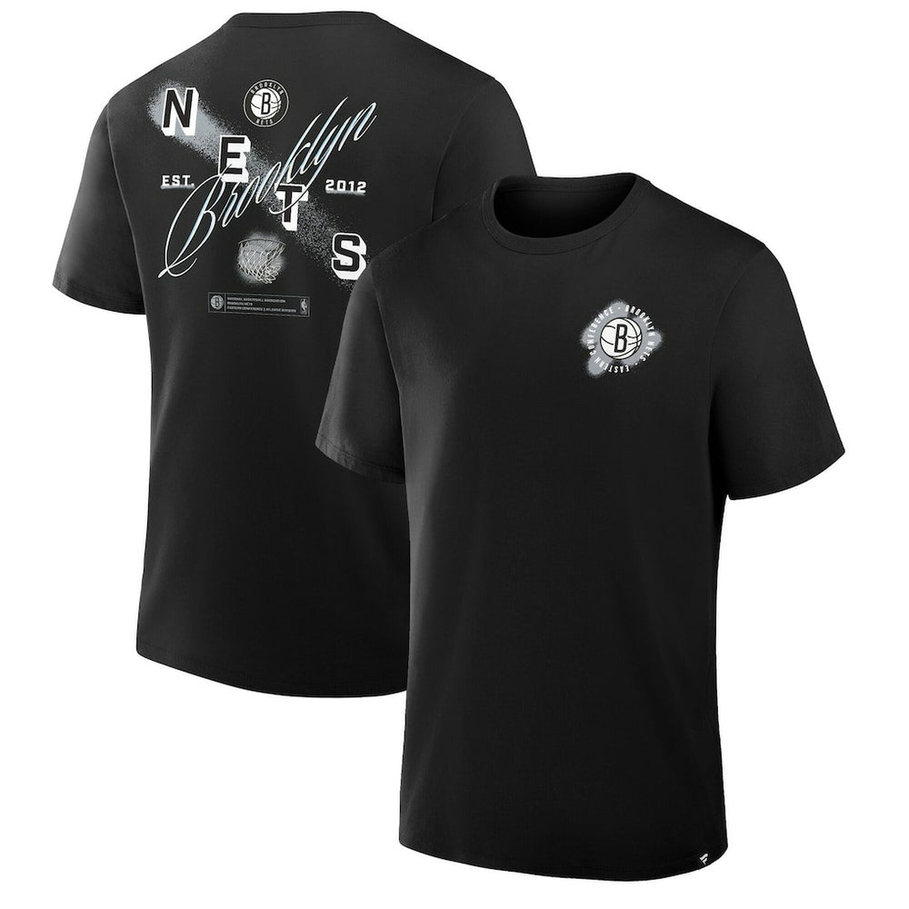 NBA - Brooklyn Nets SOS T-Shirt - Black