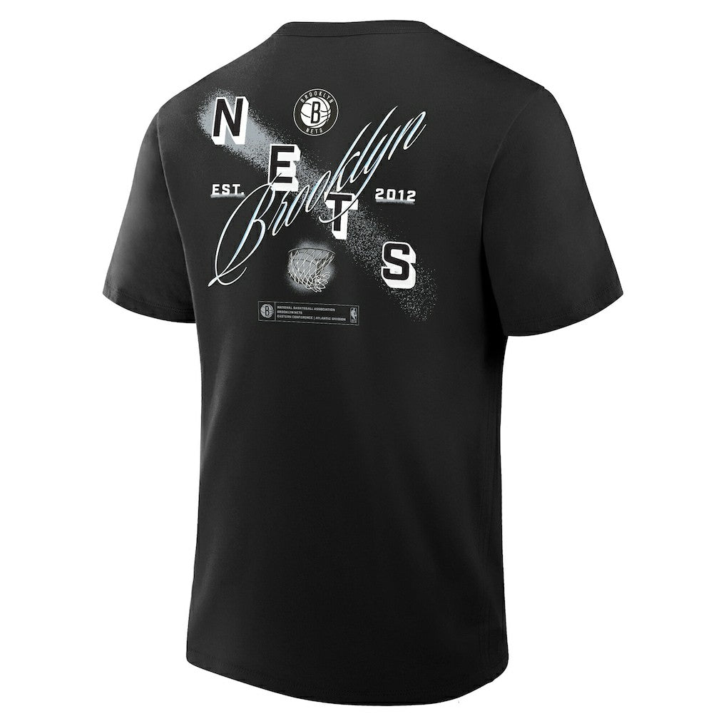 NBA - Brooklyn Nets SOS T-Shirt - Black