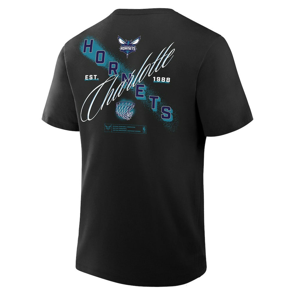 NBA - Charlotte Hornets SOS T-Shirt - Black