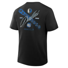 NBA - Dallas Mavericks SOS T-Shirt - Black