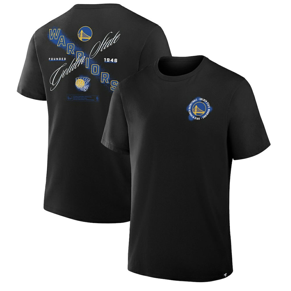 NBA - Golden State Warriors SOS T-Shirt - Black