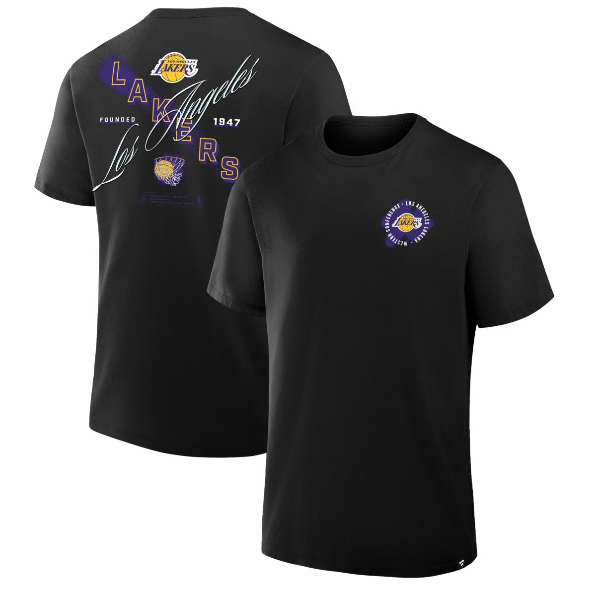 NBA - Los Angeles Lakers SOS T-Shirt - Black