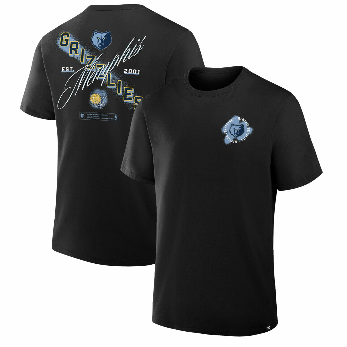 NBA - Memphis Grizzlies SOS T-Shirt - Black