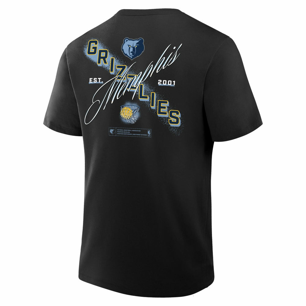 NBA - Memphis Grizzlies SOS T-Shirt - Black