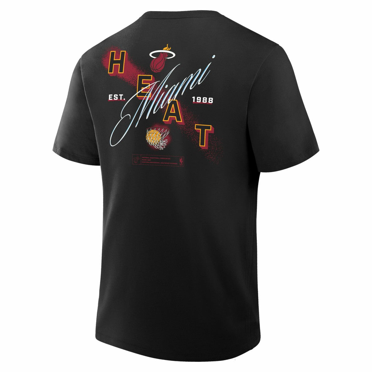 NBA - Miami Heat SOS T-Shirt - Black