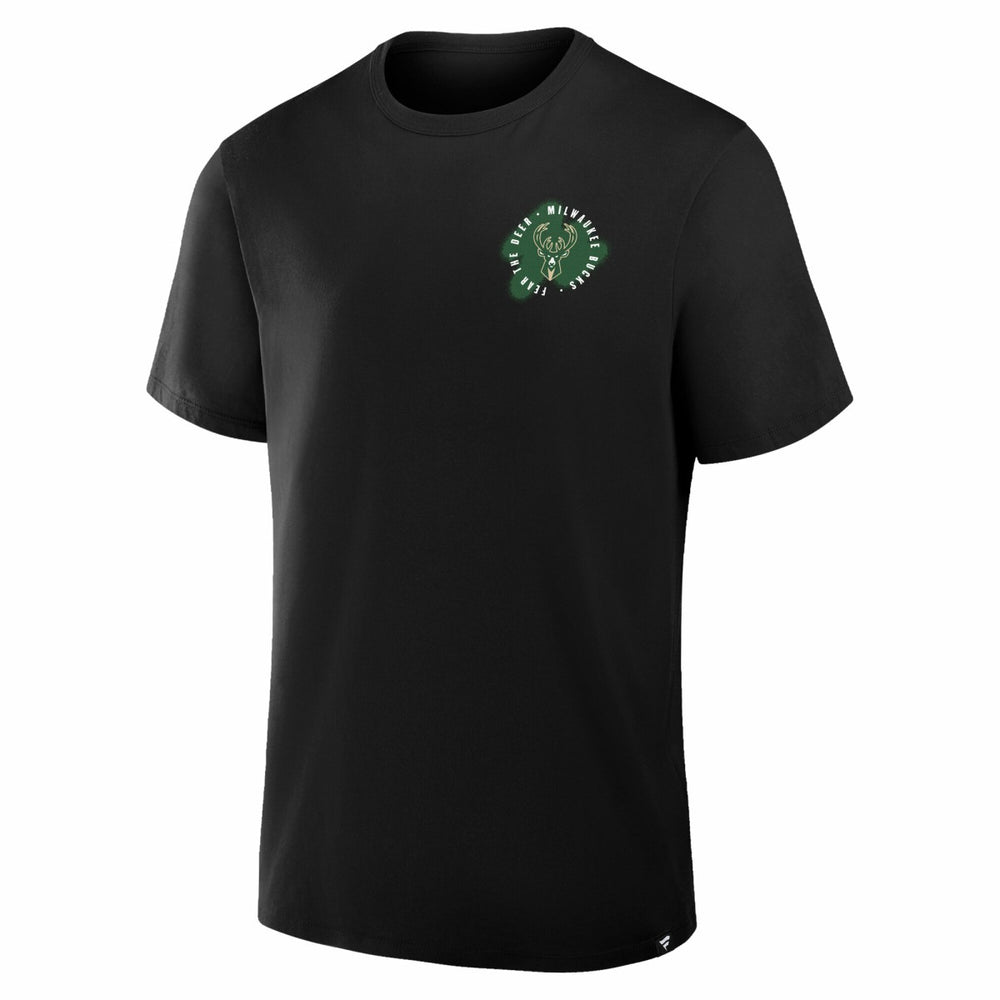 NBA - Milwaukee Bucks SOS T-Shirt - Black
