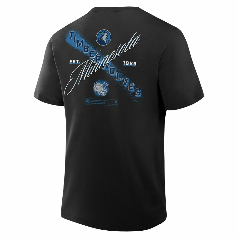 NBA - Minnesota Timberwolves SOS T-Shirt - Black