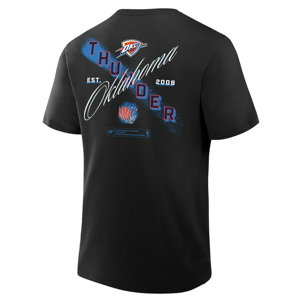 NBA - Oklahoma City Thunder SOS T-Shirt - Black