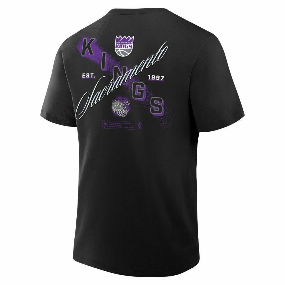 NBA - Sacramento Kings SOS T-Shirt - Black