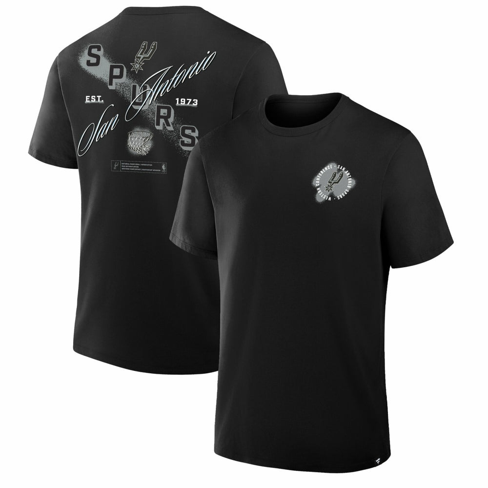 NBA - San Antonio Spurs SOS T-Shirt - Black
