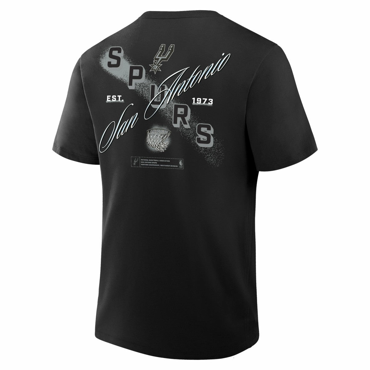 NBA - San Antonio Spurs SOS T-Shirt - Black