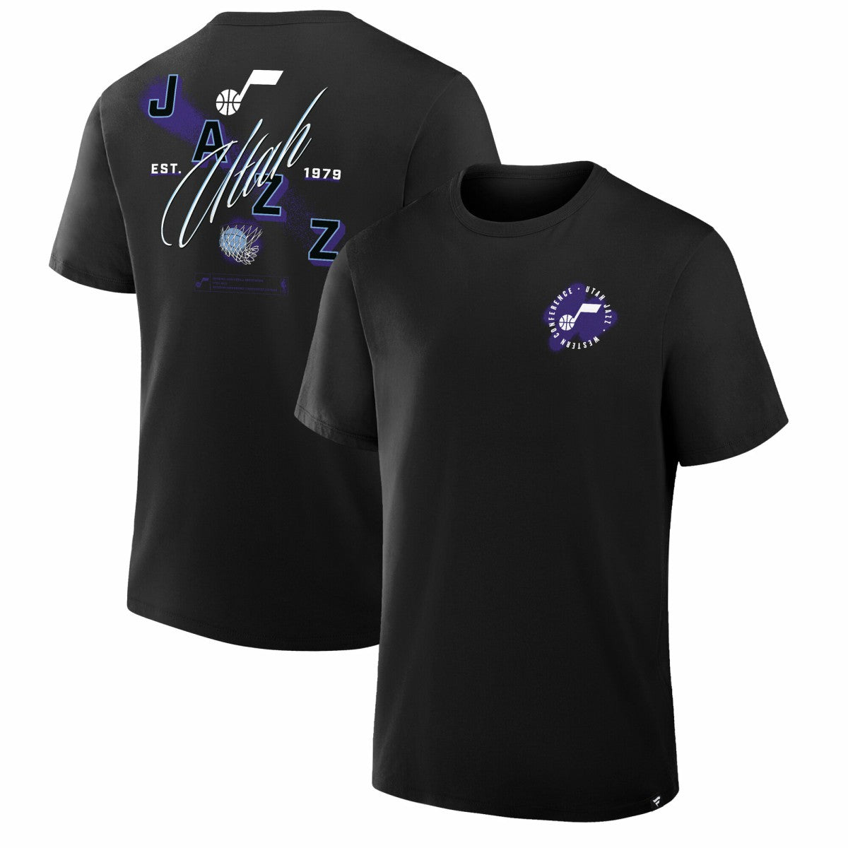 NBA - Utah Jazz SOS T-Shirt - Black
