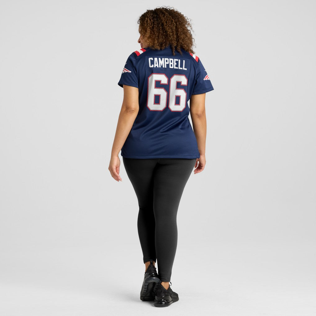 Will Campbell New England Patriots Women's Team Game Jersey Navy - Nike