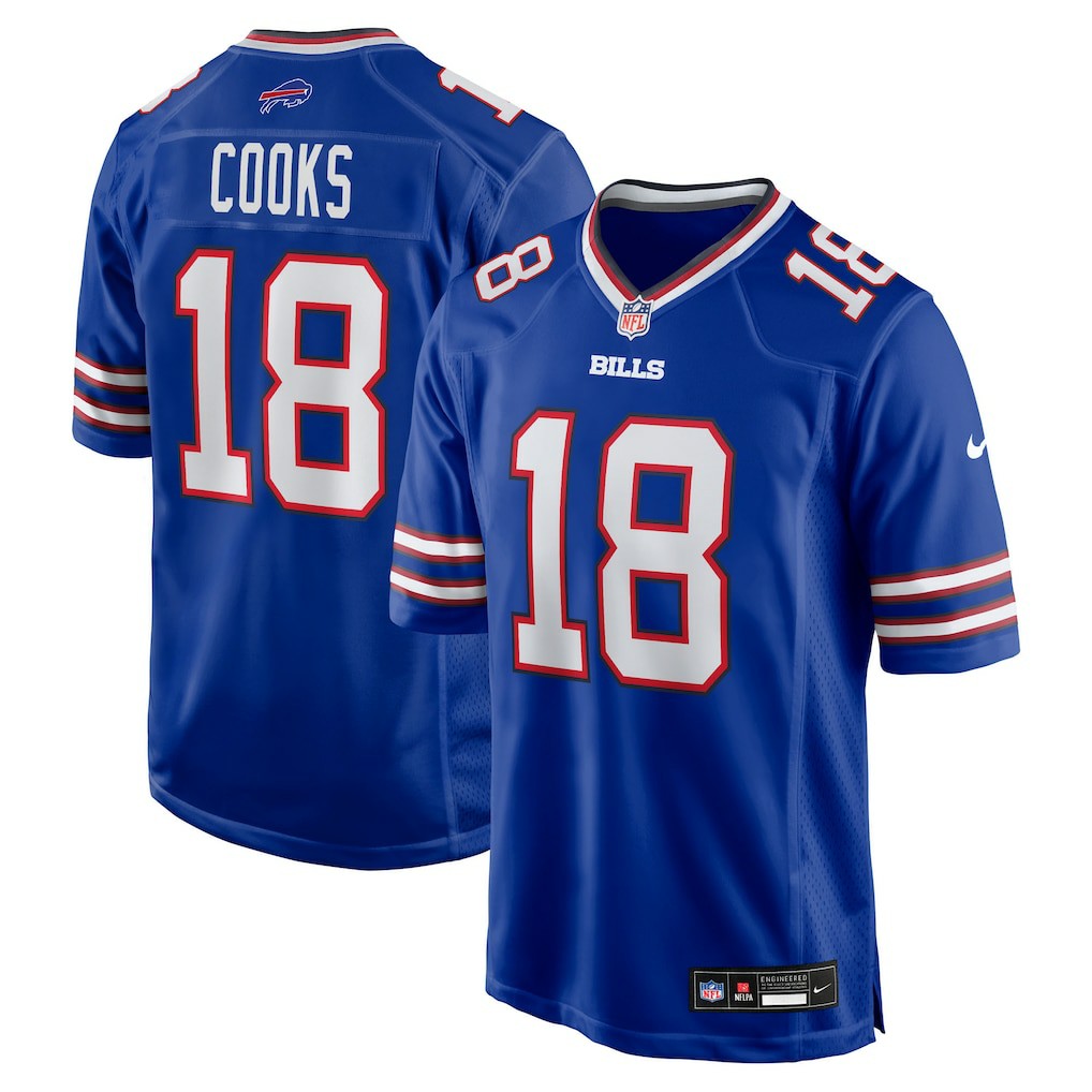 Brandin Cooks Buffalo Bills Team Game Jersey Royal - Nike