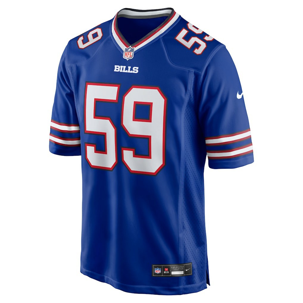 Shaq Lawson Buffalo Bills Team Game Jersey Royal - Nike