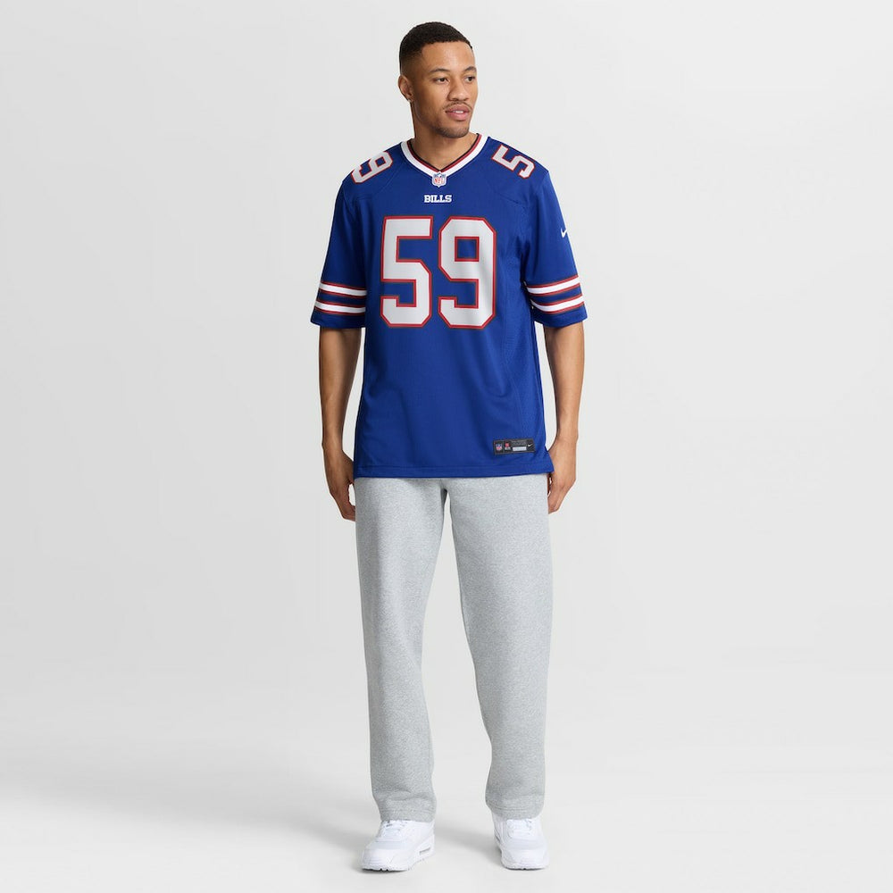 Shaq Lawson Buffalo Bills Team Game Jersey Royal - Nike