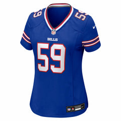 Shaq Lawson Buffalo Bills Women's Team Game Jersey Royal - Nike