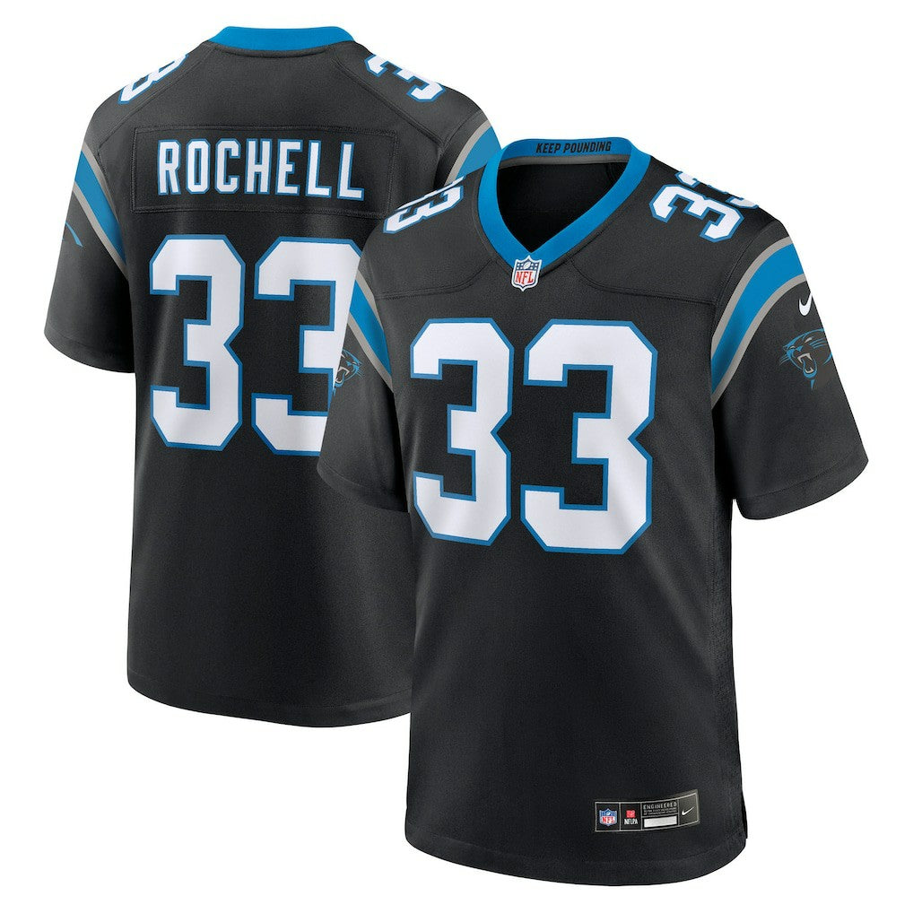 Robert Rochell Carolina Panthers Team Game Jersey - Black | NFL Jerseys