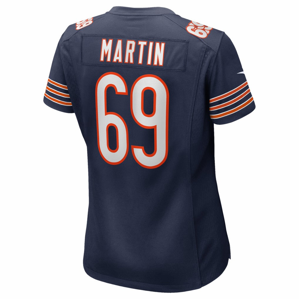 Jeremiah Martin Chicago Bears Women's Team Game Jersey Navy - Nike