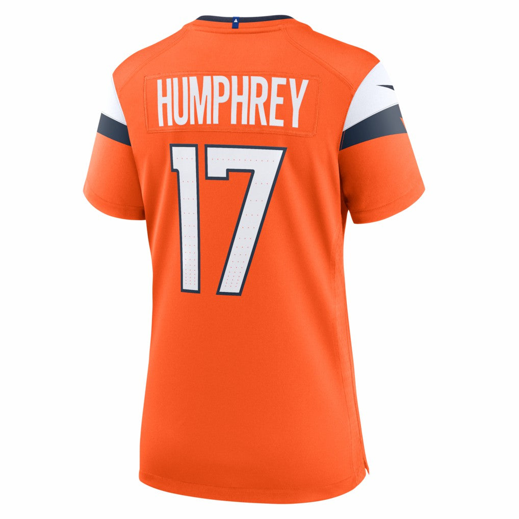 Lil'Jordan Humphrey Denver Broncos Women's Team Game Jersey Orange - Nike