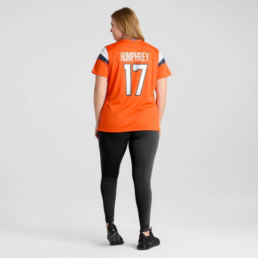 Lil'Jordan Humphrey Denver Broncos Women's Team Game Jersey Orange - Nike
