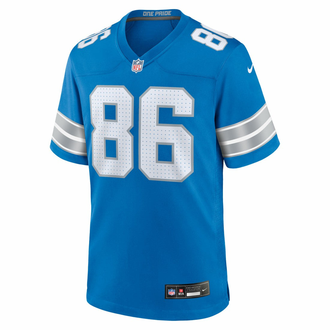 Anthony Firkser Detroit Lions Team Game Jersey Blue - Nike