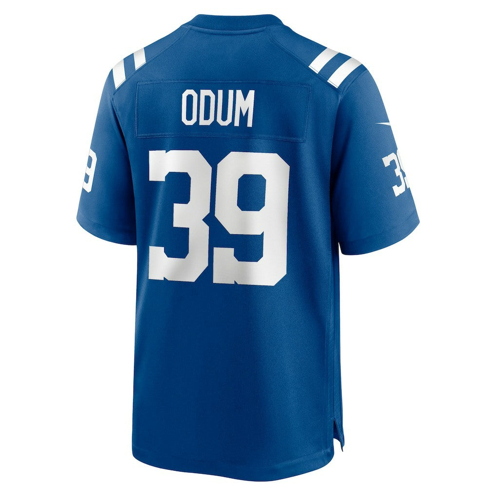 George Odum Indianapolis Colts Team Game Jersey Royal - Nike
