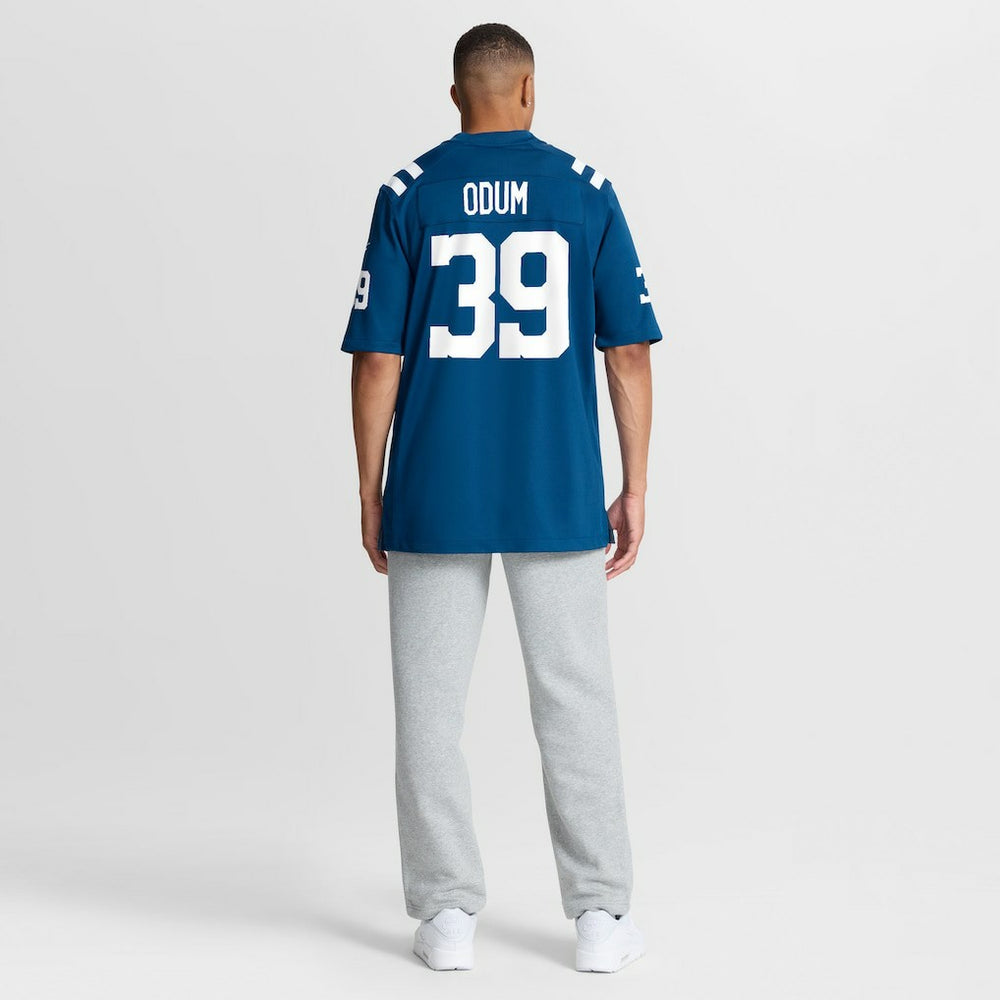 George Odum Indianapolis Colts Team Game Jersey Royal - Nike