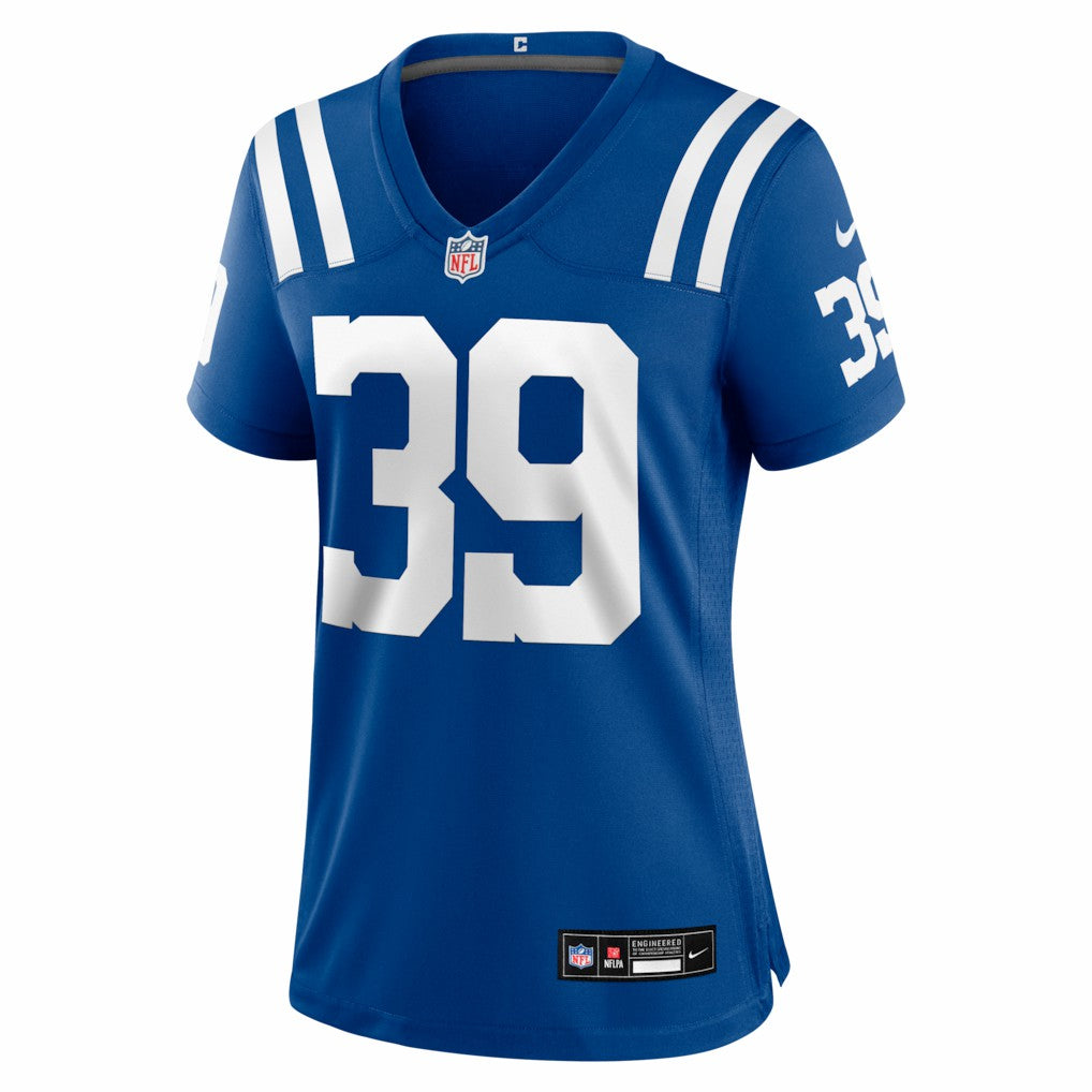 George Odum Indianapolis Colts Women's Team Game Jersey Royal - Nike